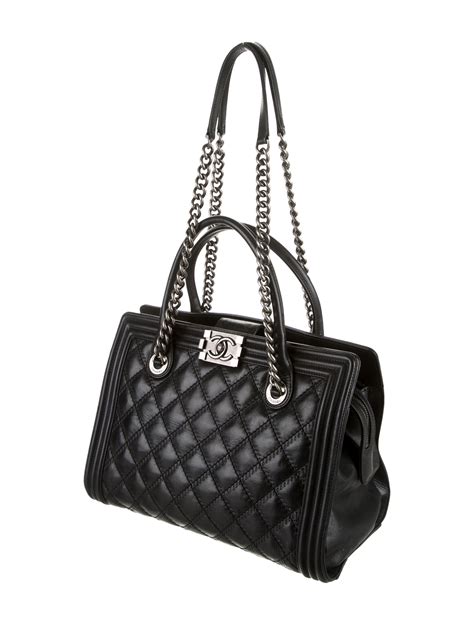 chanel boy bag 2014|chanel boy shopping tote.